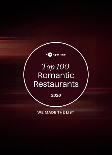 Top 100 Romantic Restaurants – Manchester